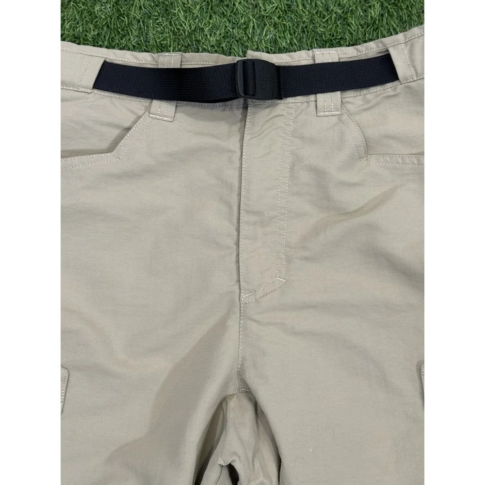 North Face Shorts Mens 36‎ Khaki Brown TCV4 Hiking Outdoors Athletic